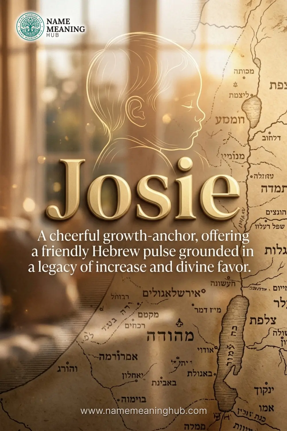 Meaning of the name Josie: A cheerful growth-anchor, offering a friendly Hebrew pulse grounded in a legacy of increase and divine favor.