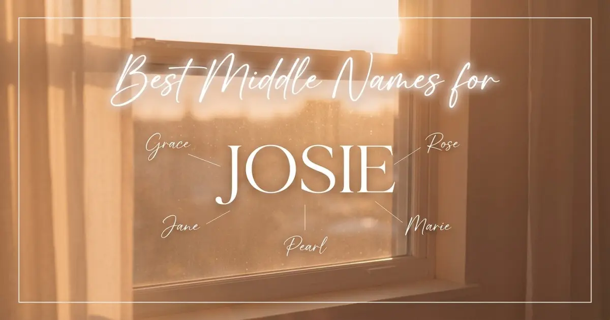 Best middle names for Josie