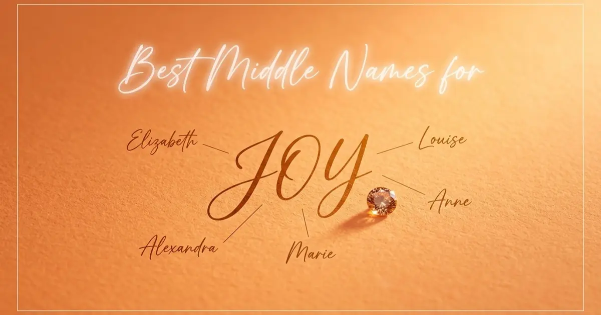 Best middle names for Joy