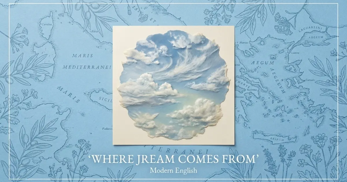 The name Jream comes from: Modern English