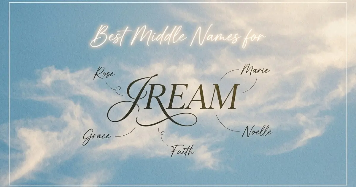 Best middle names for Jream