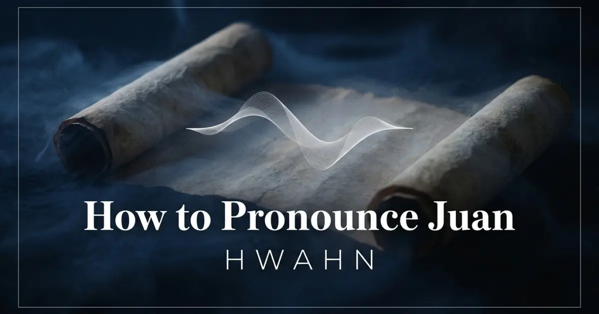 How to pronounce Juan