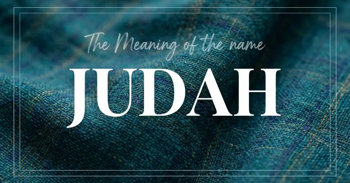 Judah name meaning
