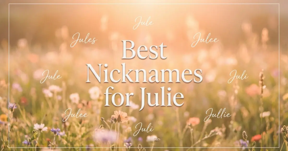 Nicknames for Julie