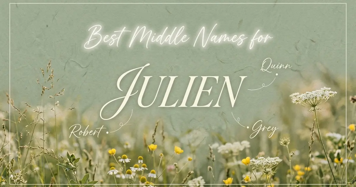 Best middle names for Julien