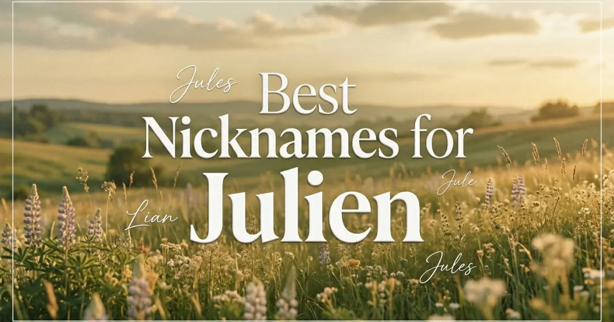 Nicknames for Julien