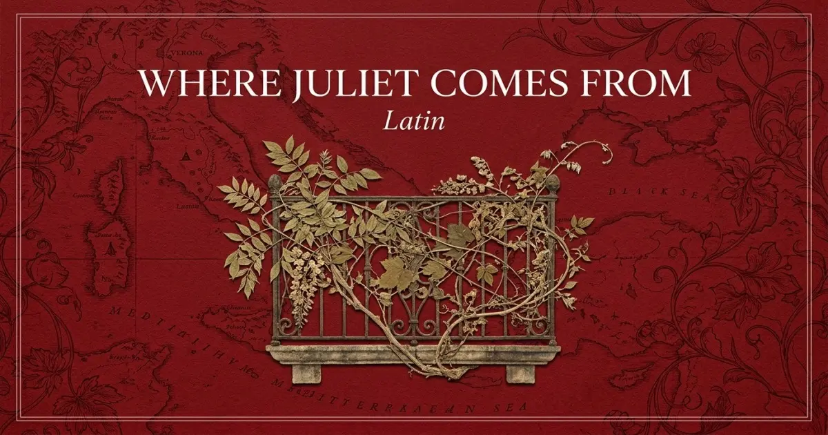 The name Juliet comes from: Latin