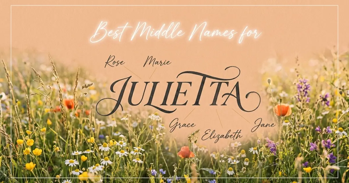 Best middle names for Julietta