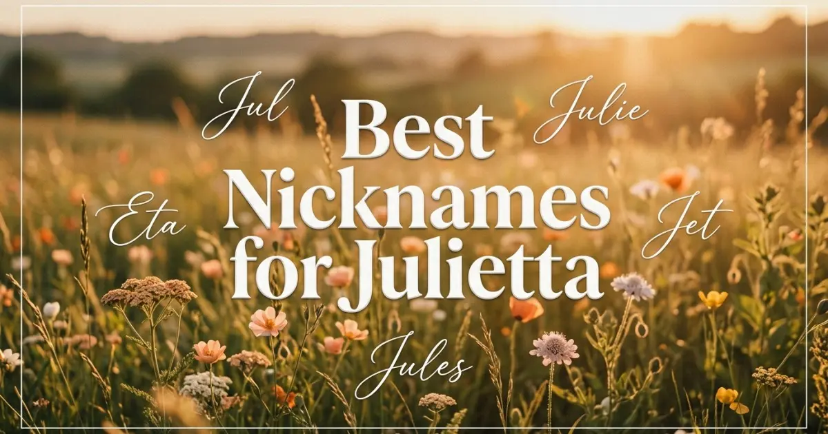 Nicknames for Julietta