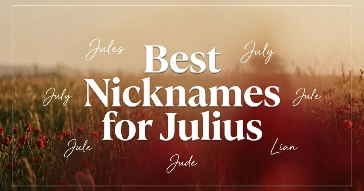 Nicknames for Julius