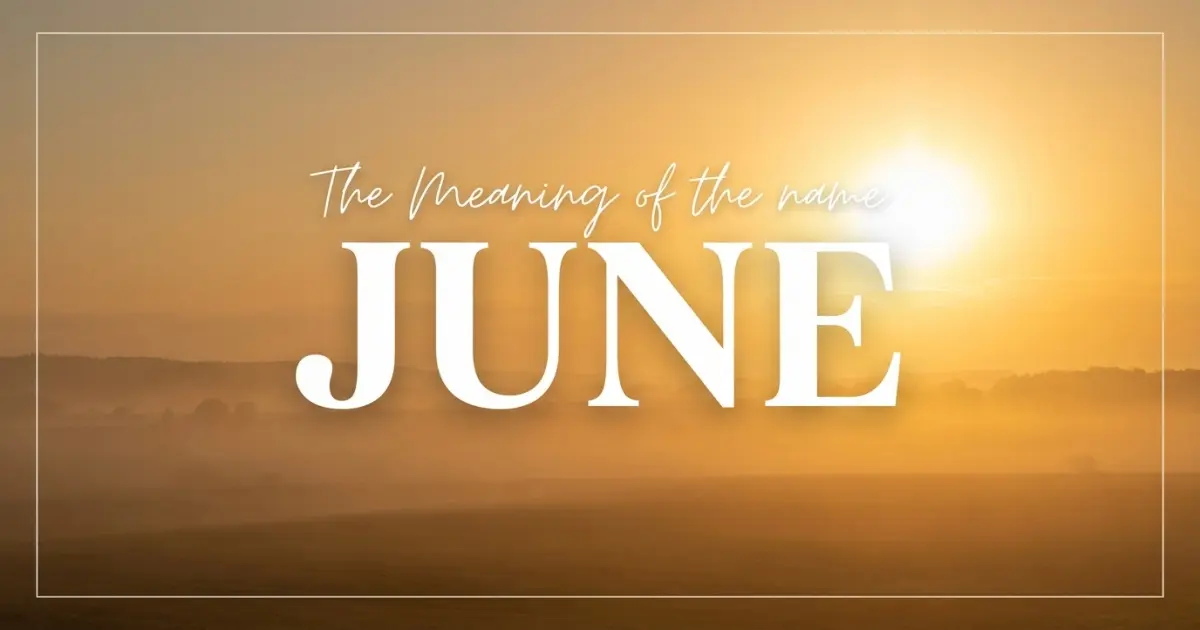 June name meaning