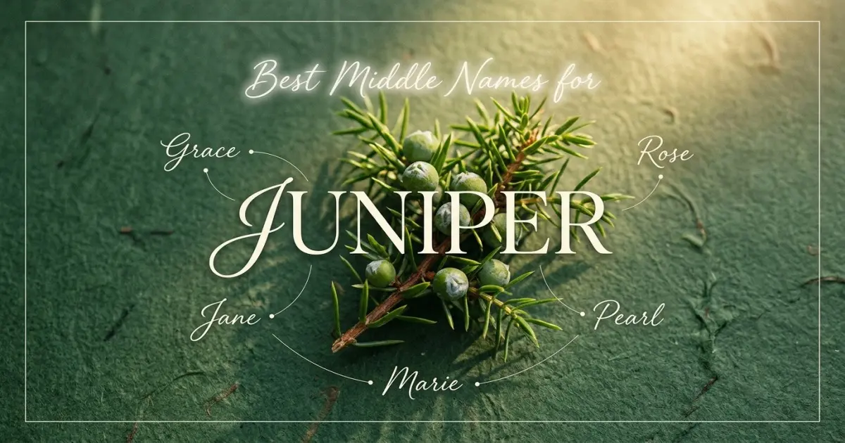 Best middle names for Juniper