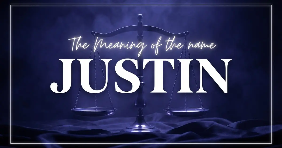Justin name meaning