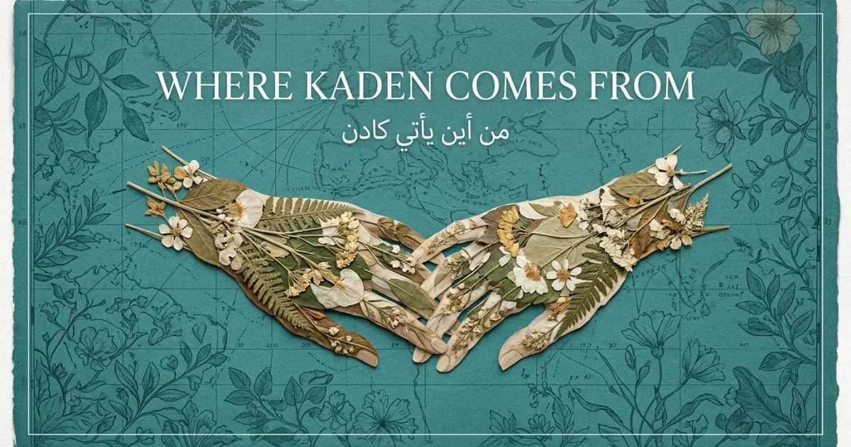 The name Kaden comes from: Arabic