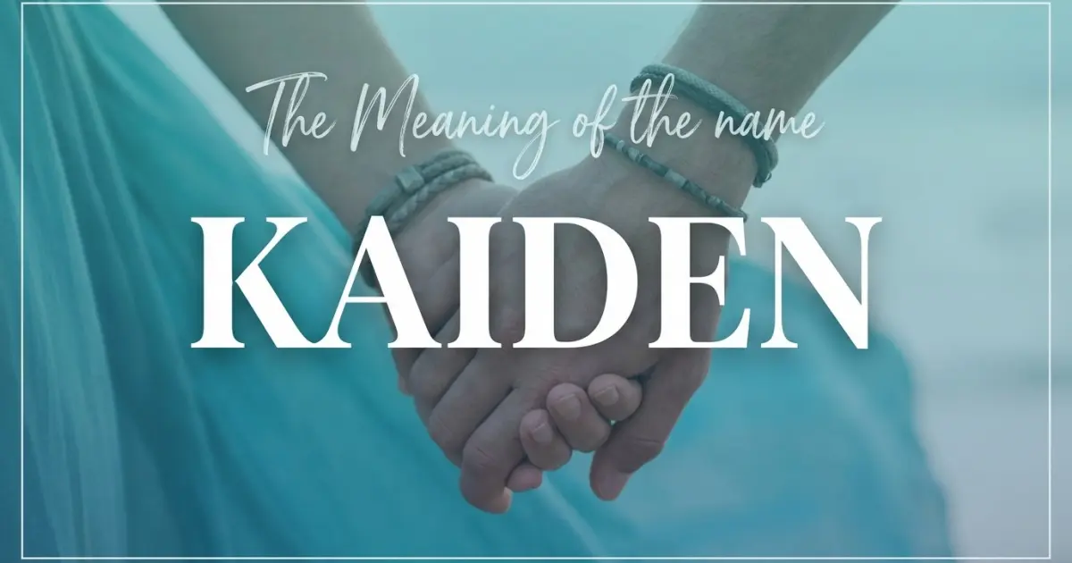 Kaiden name meaning