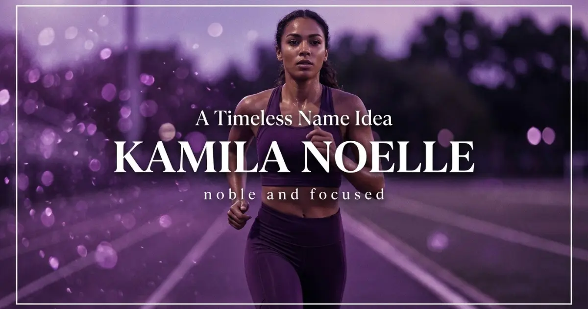 Middle name idea: Kamila Noelle - noble and focused