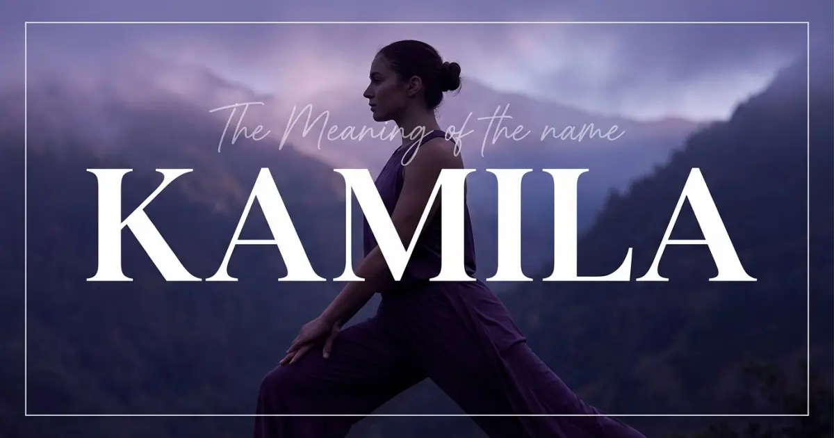 Kamila name meaning