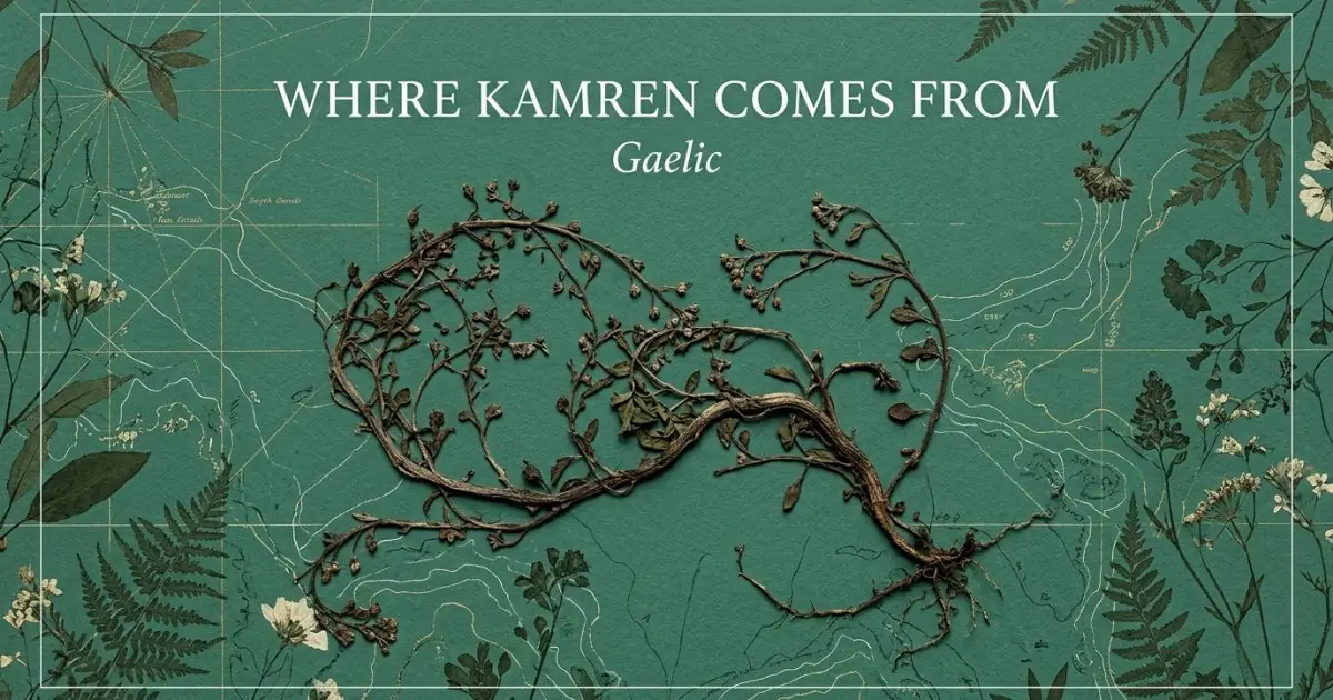 The name Kamren comes from: Gaelic