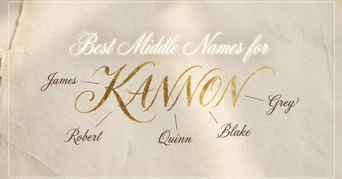 Best middle names for Kannon