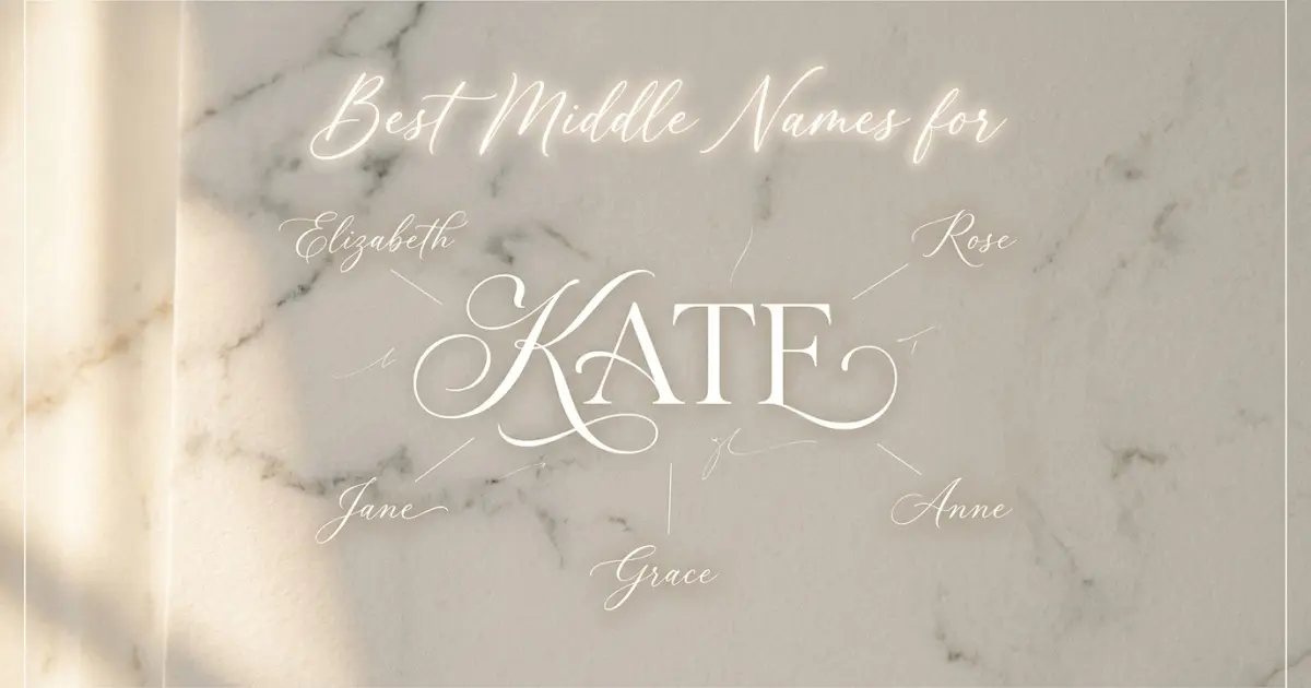Best middle names for Kate