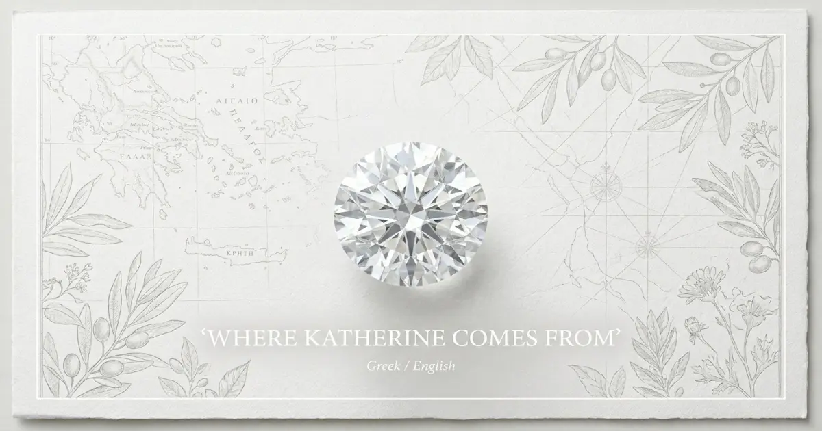 The name Katherine comes from: Greek / English