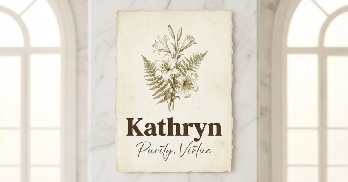 Kathryn meaning themes: purity, virtue