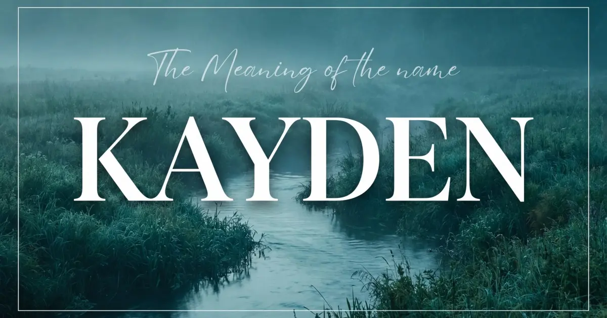 Kayden name meaning