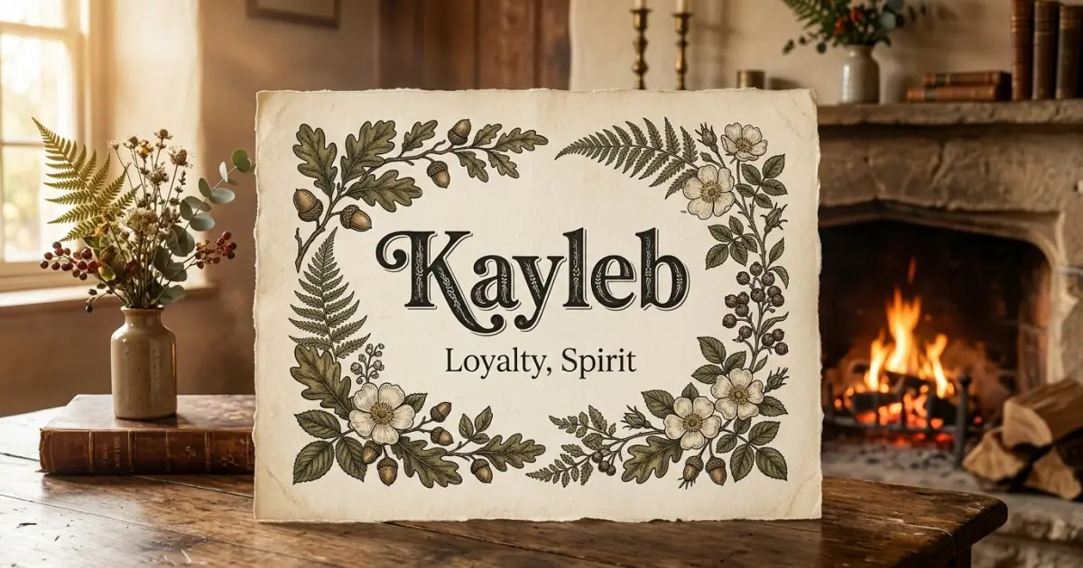 Kayleb meaning themes: loyalty, spirit
