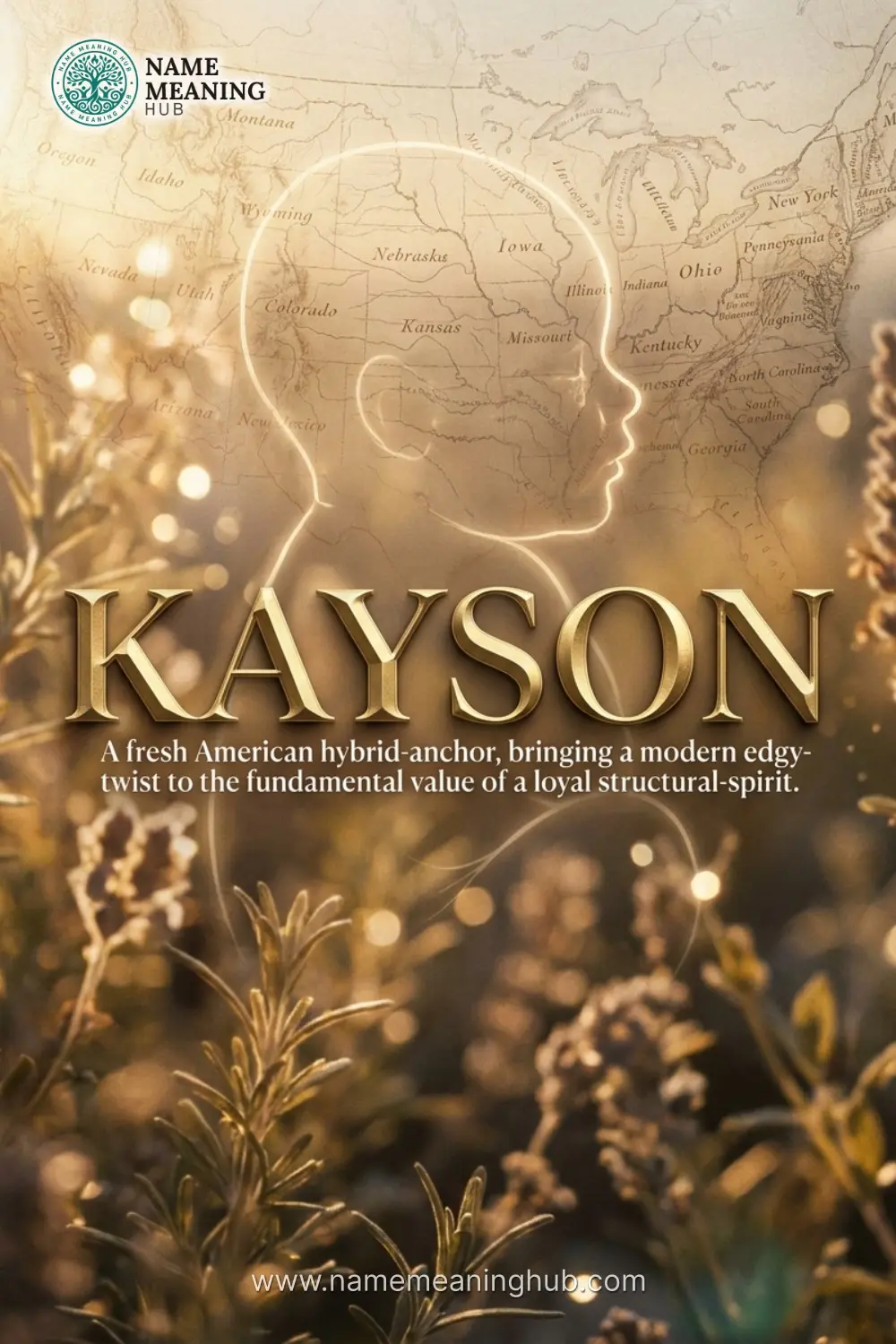 Meaning of the name Kayson: A fresh American hybrid-anchor, bringing a modern edgy-twist to the fundamental value of a loyal structural-spirit.