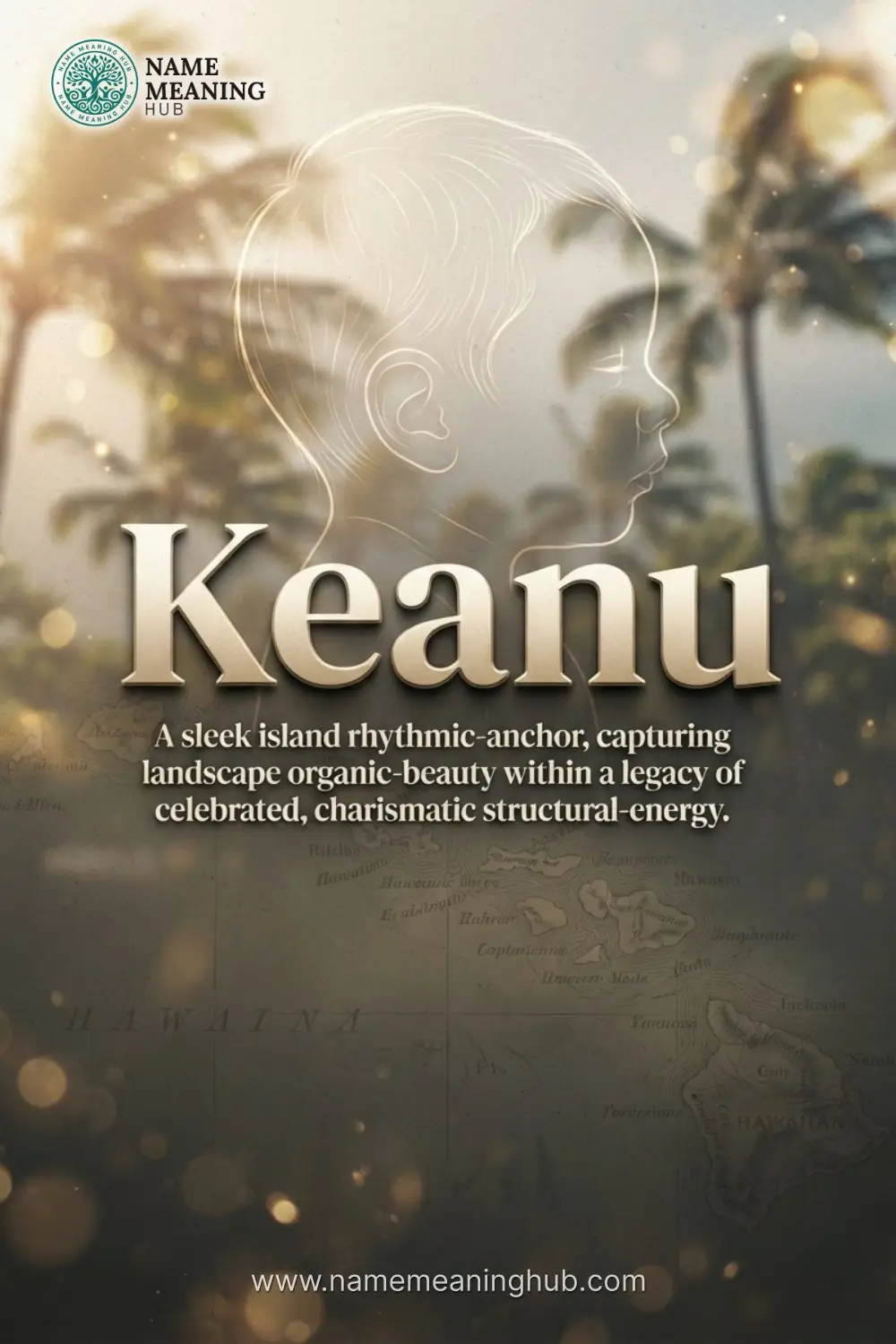 Meaning of the name Keanu: A sleek island rhythmic-anchor, capturing landscape organic-beauty within a legacy of celebrated, charismatic structural-energy.