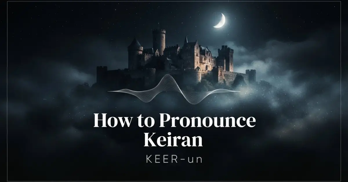 How to pronounce Keiran