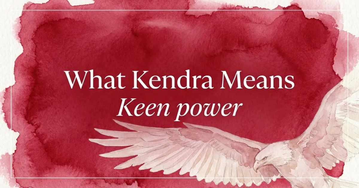 Kendra name meaning Keen power