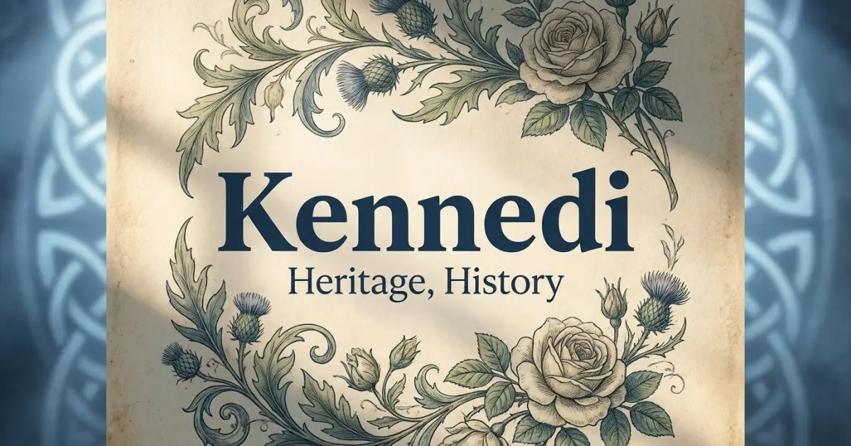 Kennedi meaning themes: heritage, history
