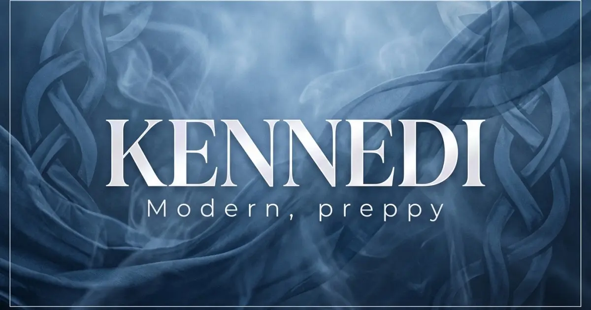 Kennedi name vibe: Modern, preppy