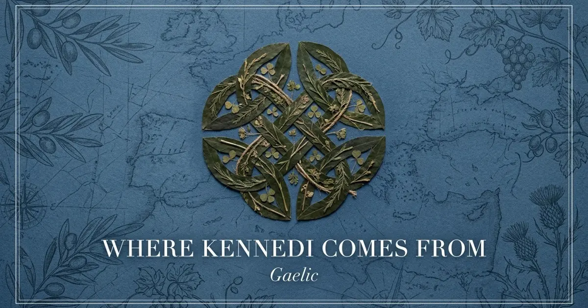 The name Kennedi comes from: Gaelic