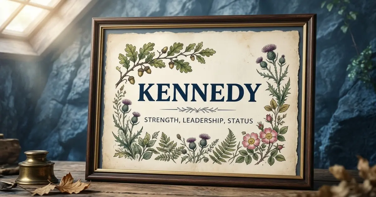 Kennedy meaning themes: strength, leadership, status
