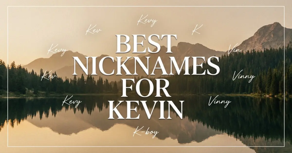 Nicknames for Kevin