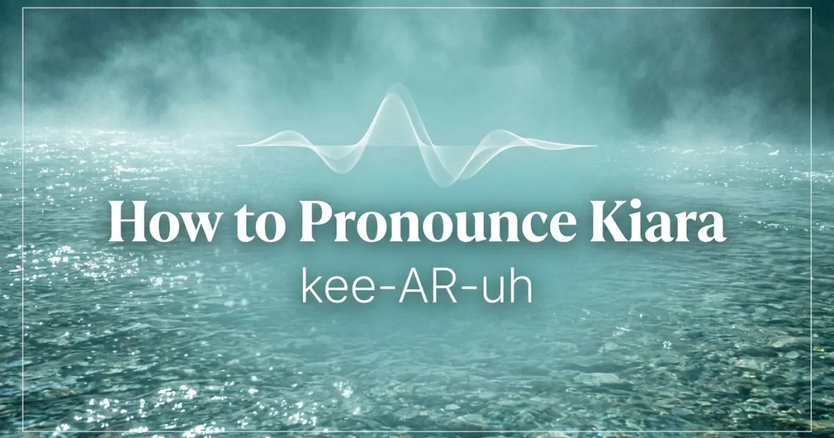 How to pronounce Kiara
