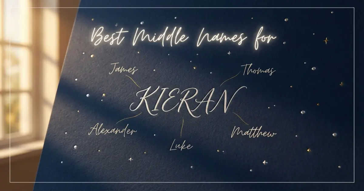 Best middle names for Kieran