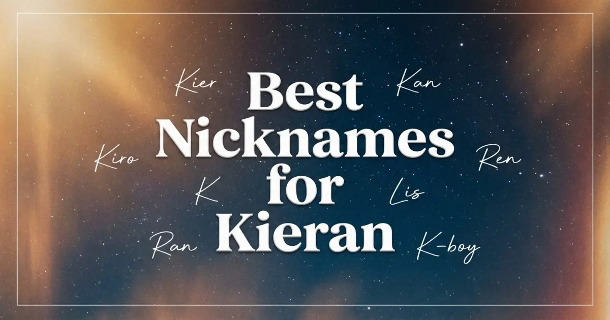 Nicknames for Kieran