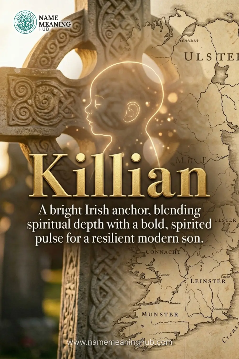 Meaning of the name Killian: A bright Irish anchor, blending spiritual depth with a bold, spirited pulse for a resilient modern son.
