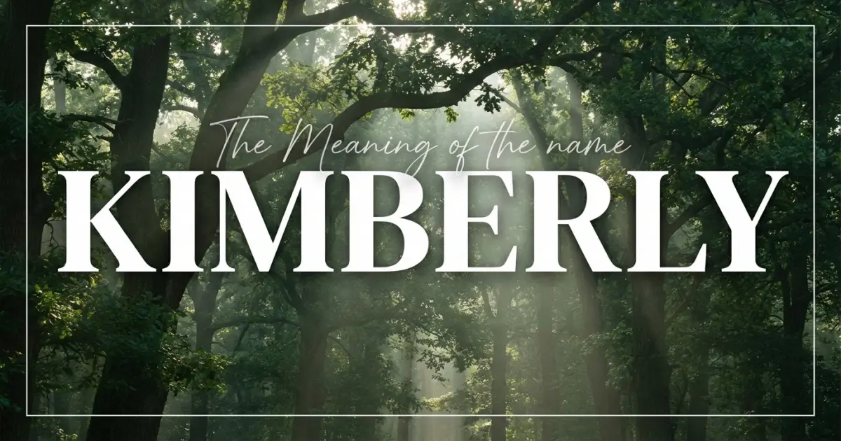 Kimberly name meaning