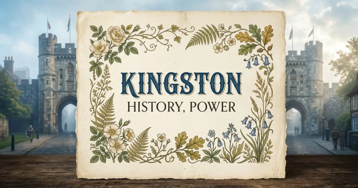 Kingston meaning themes: history, power