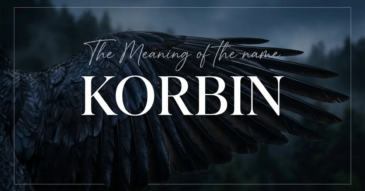 Korbin name meaning