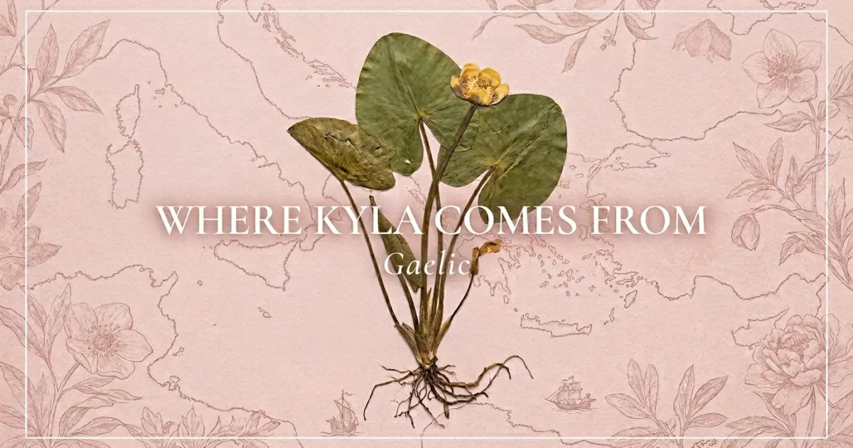 The name Kyla comes from: Gaelic