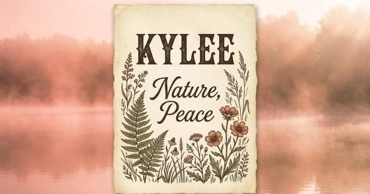 Kylee meaning themes: nature, peace