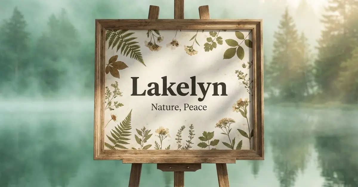 Lakelyn meaning themes: nature, peace