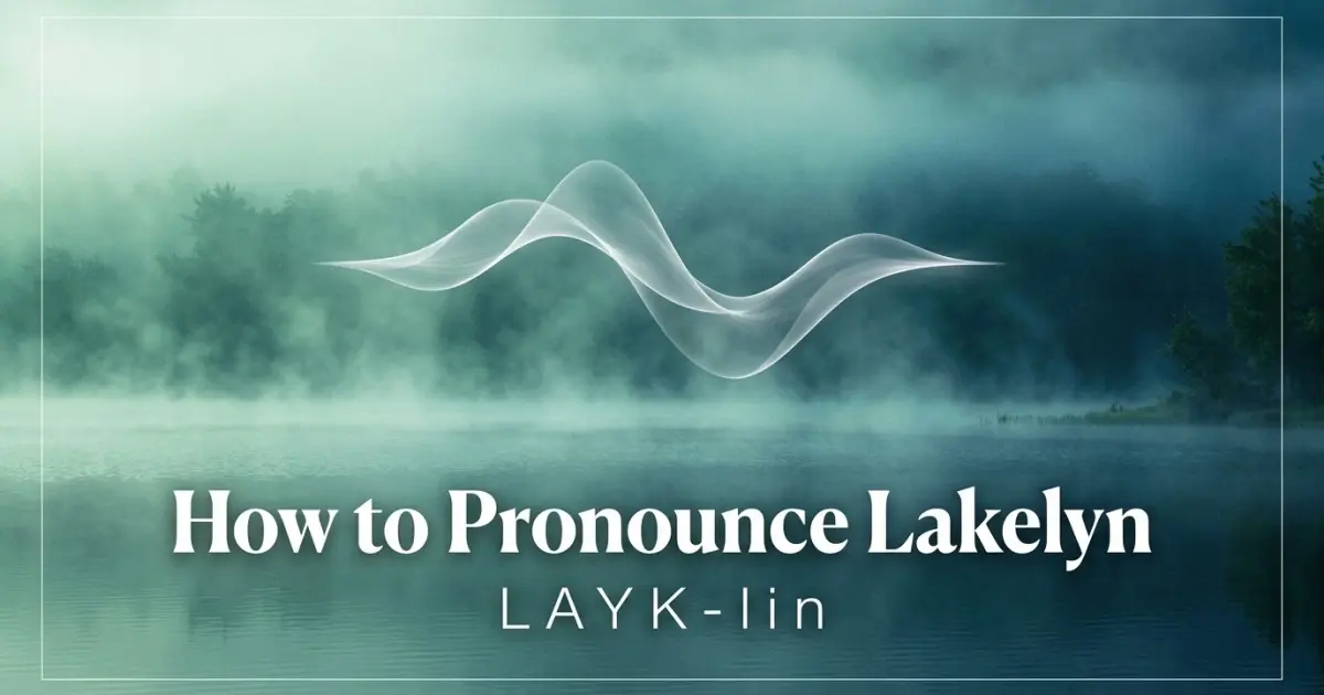 How to pronounce Lakelyn
