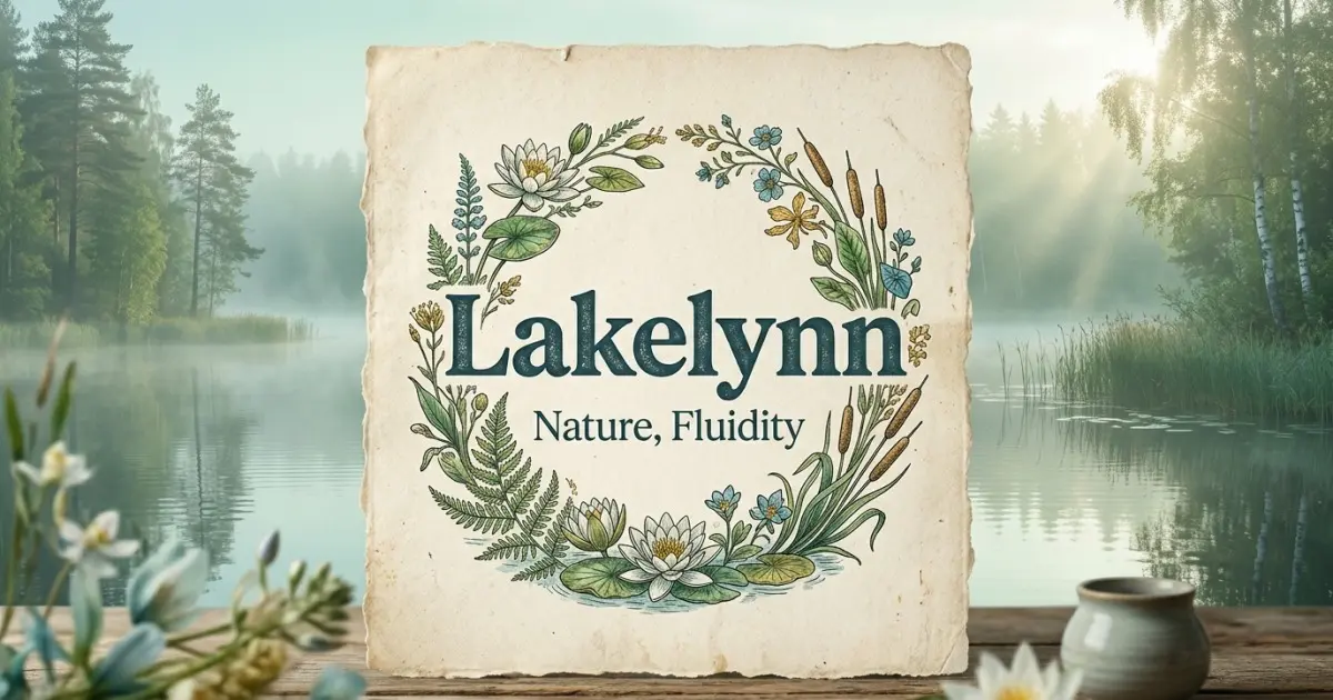 Lakelynn meaning themes: nature, fluidity