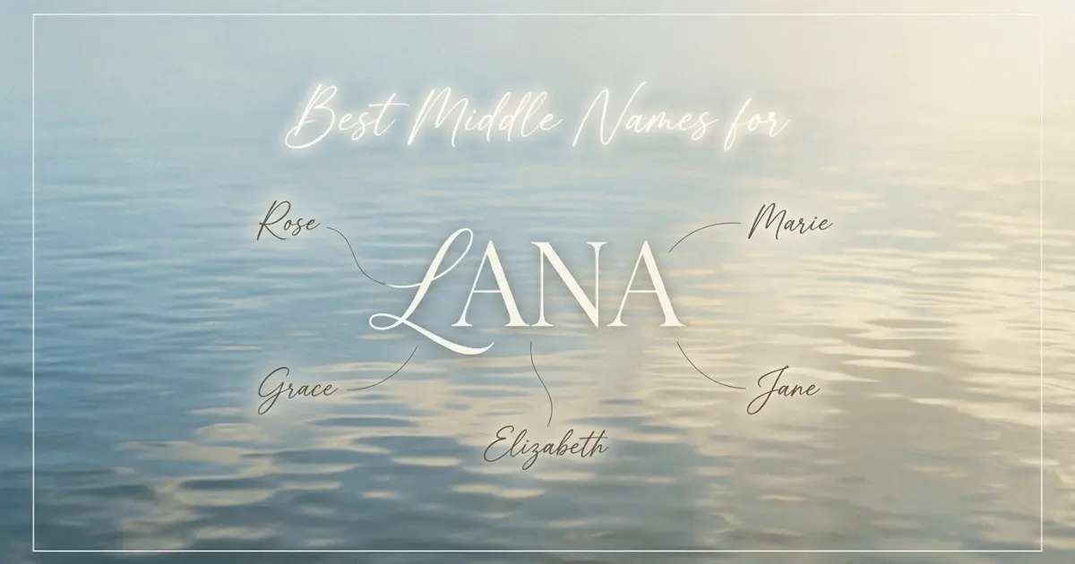Best middle names for Lana